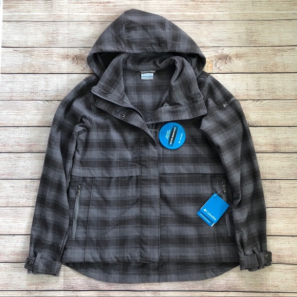 NWT Columbia Size Medium Coat Gray - Picture 2 of 5